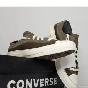 Converse Unisex CTAS Oxford Leather Shoes Women Size 7 Brown A08249C NWT